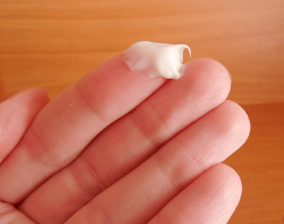 Gelarex Crem fließt nicht und wird nicht schmutzig